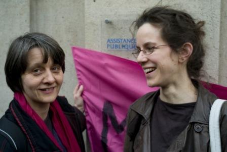 Martine Lalande et Maud Gelly